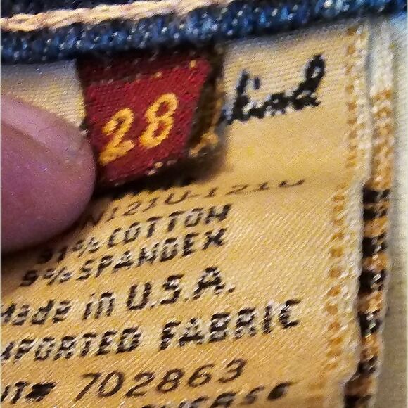 7 for all mankind jeans sz28 with 30" inseam - Picture 5 of 6